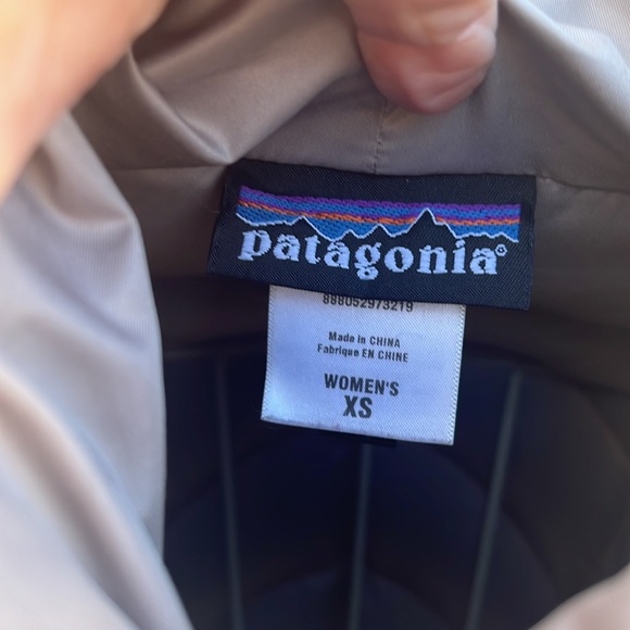 Patagonia goose down long jacket Size extra small inside large pocket outside - Picture 5 of 10